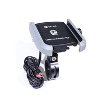 2019 Newest Motorcycle Modified Phone Holder Qc3.0 Usb Quick Charger 12-24v Motorbike Bicycle Bracket With Switch Waterproof