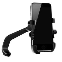 MotoLovee Universal Phone Holder QC 3.0 Motorcycle USB Charger Waterproof 12V MotorBike Mobile Phone Mount Power Adapter Mirror